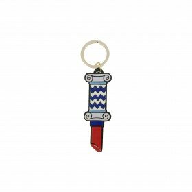 "LIPSTICK COLUMN" KEYRING 