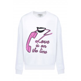 LOVE IS ON THE LINE SWEATSHIRT